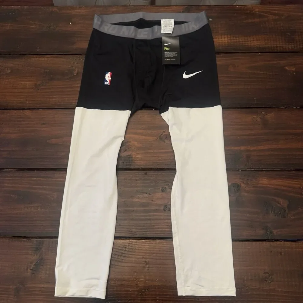 Nike Pro NBA Team Issue 3/4 Compression Tights